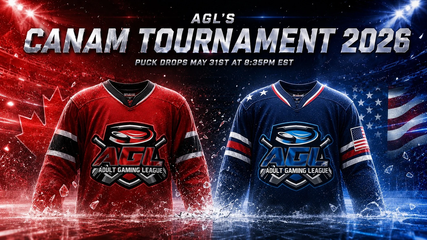 AGL CanAm Tournament 2026 event advertisement