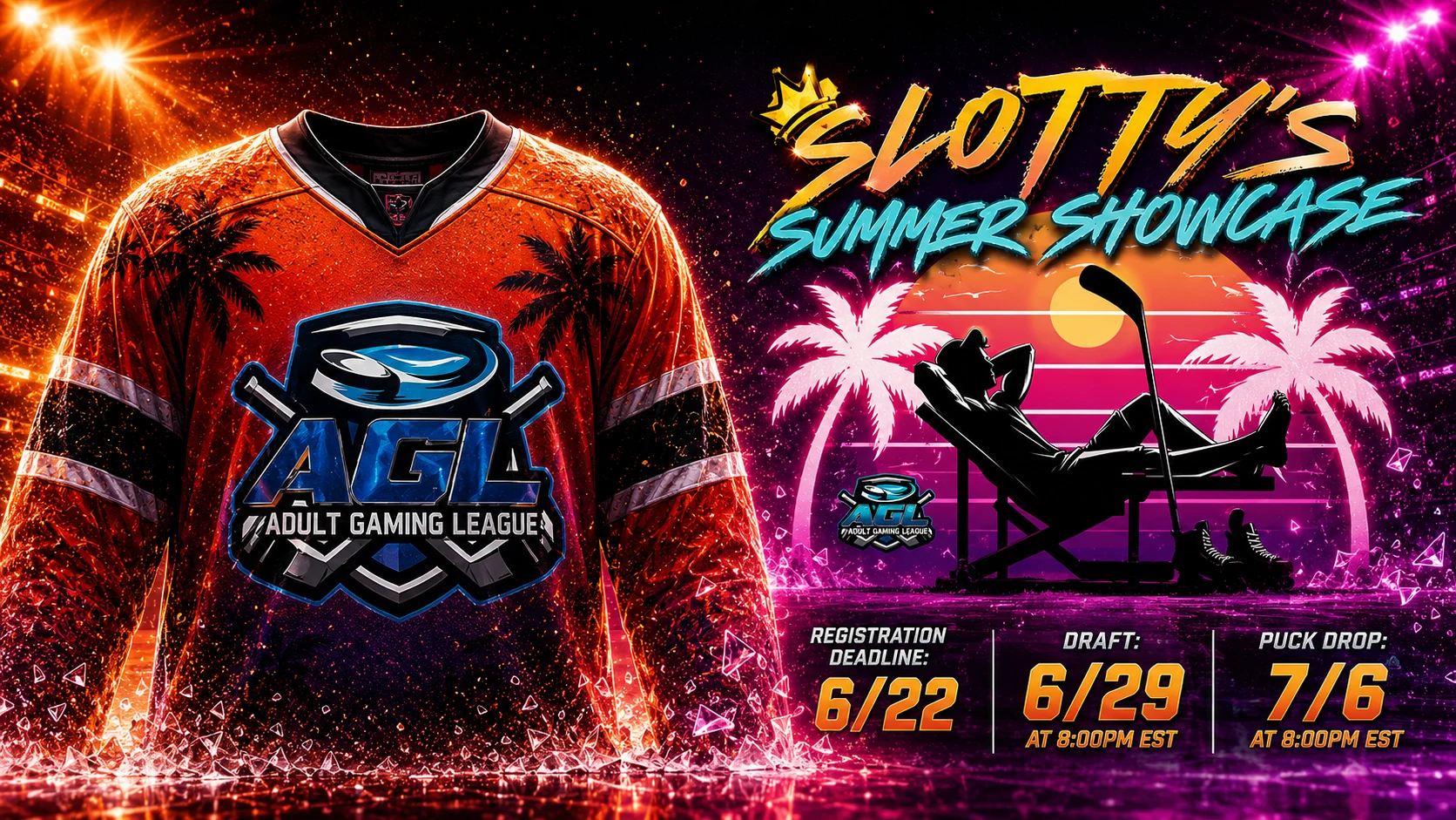 Slotty's Summer Showcase 2026 event advertisement